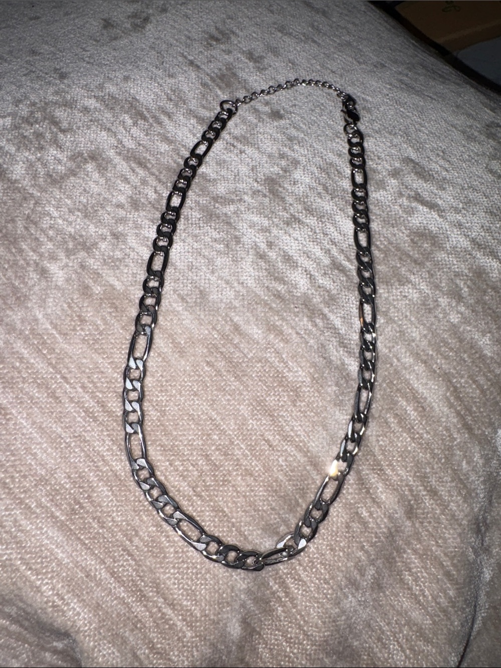 Silver Chain Link Necklace - Classic Chunky Link